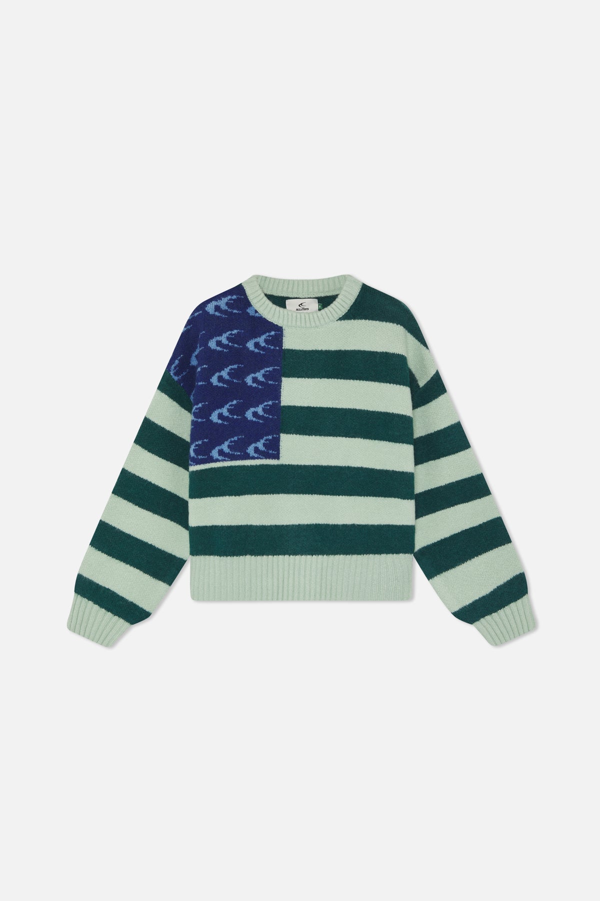 Nigdzie Zielony Knit