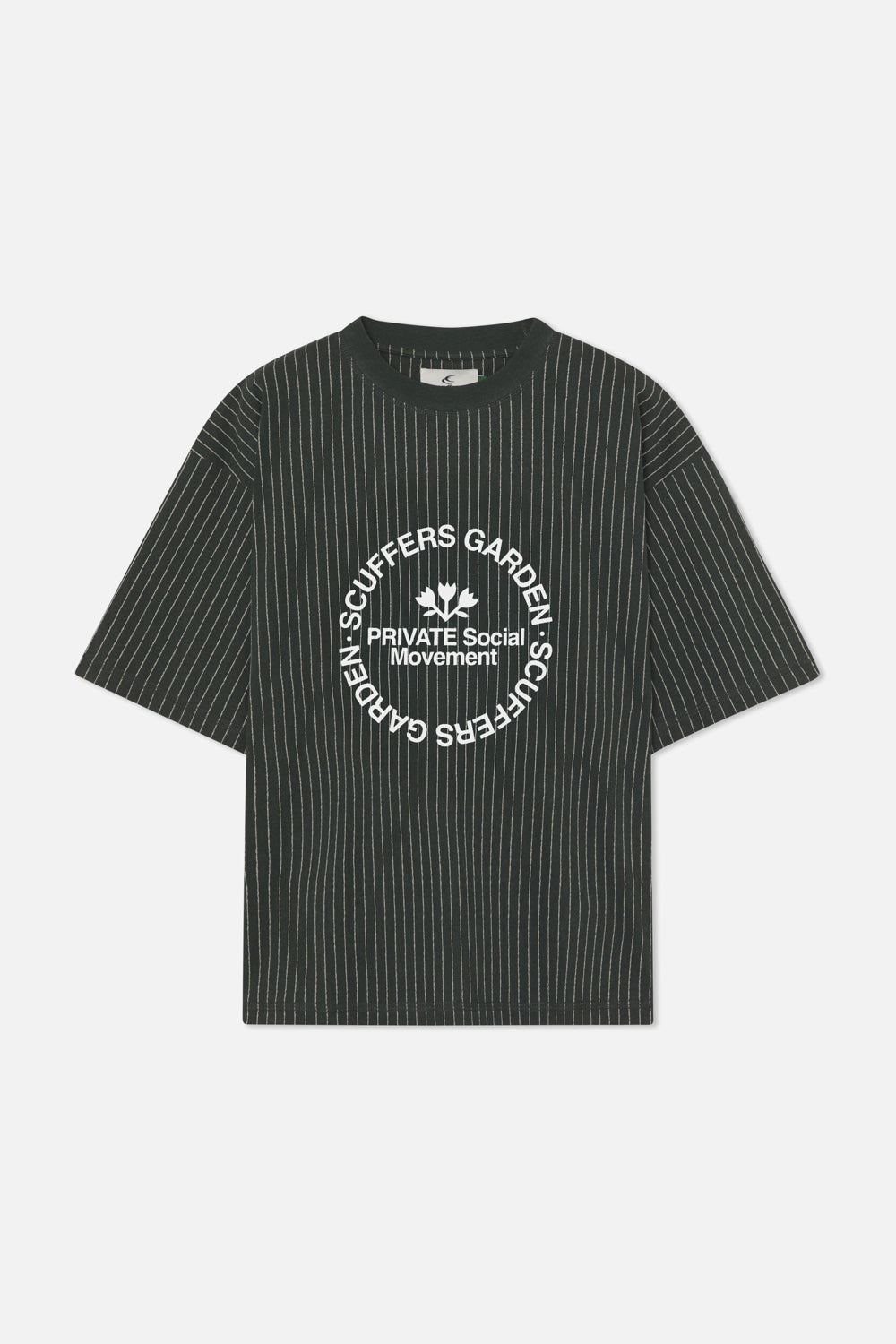 Koszulka w zielone prążki