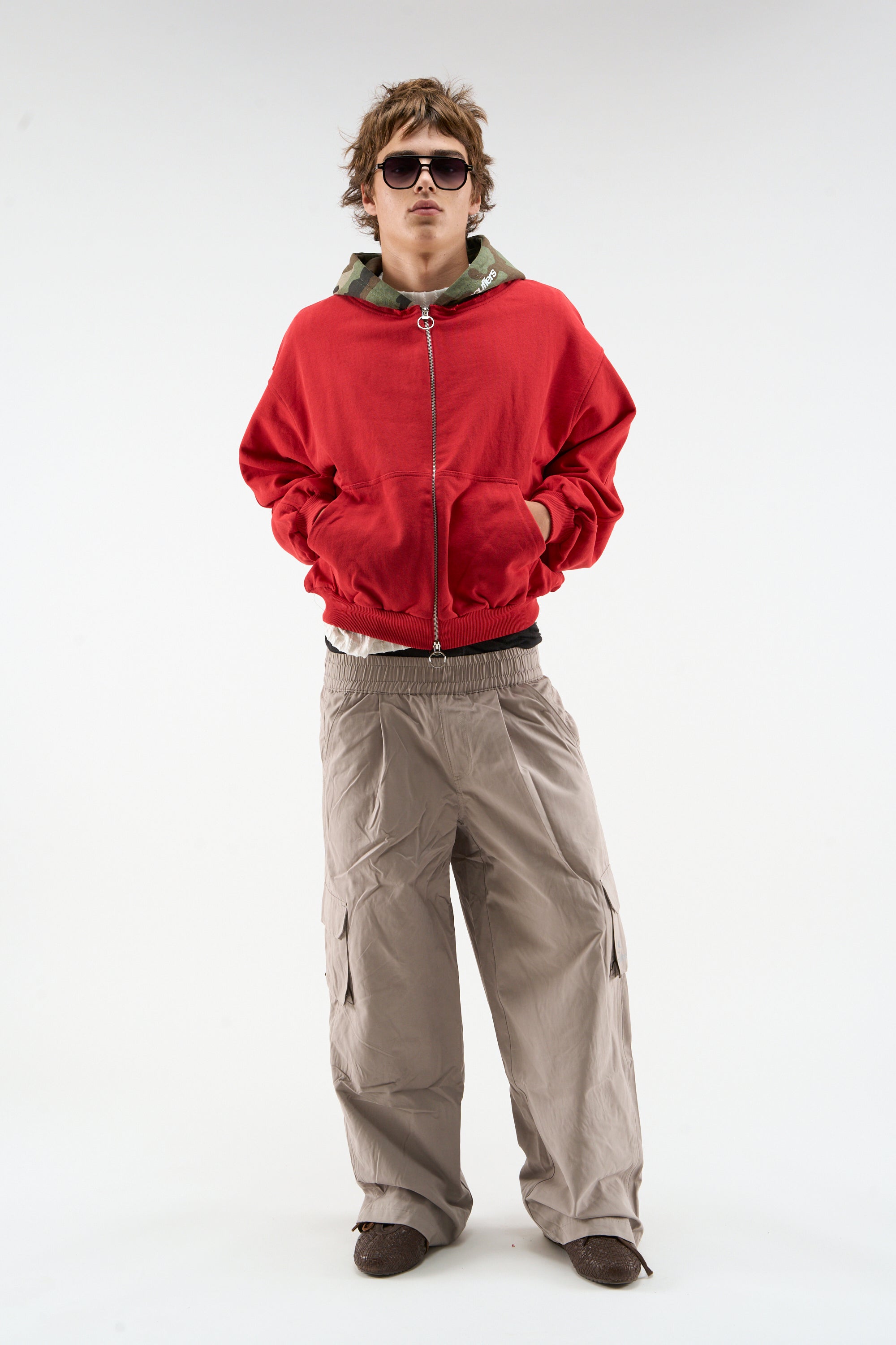 Maska Czerwony Zamek Błyskawiczny