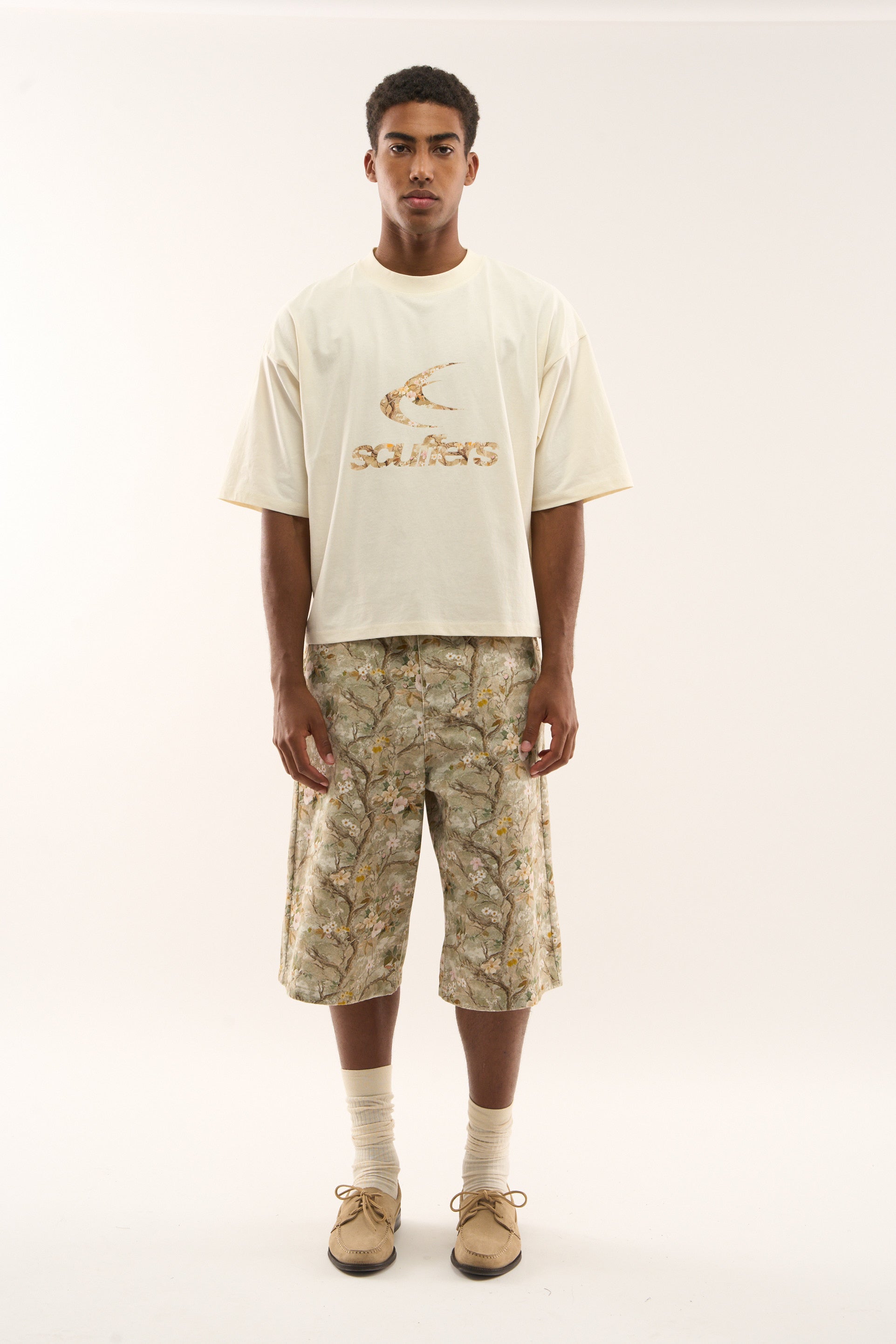 Koszulka Real Flower Ecru