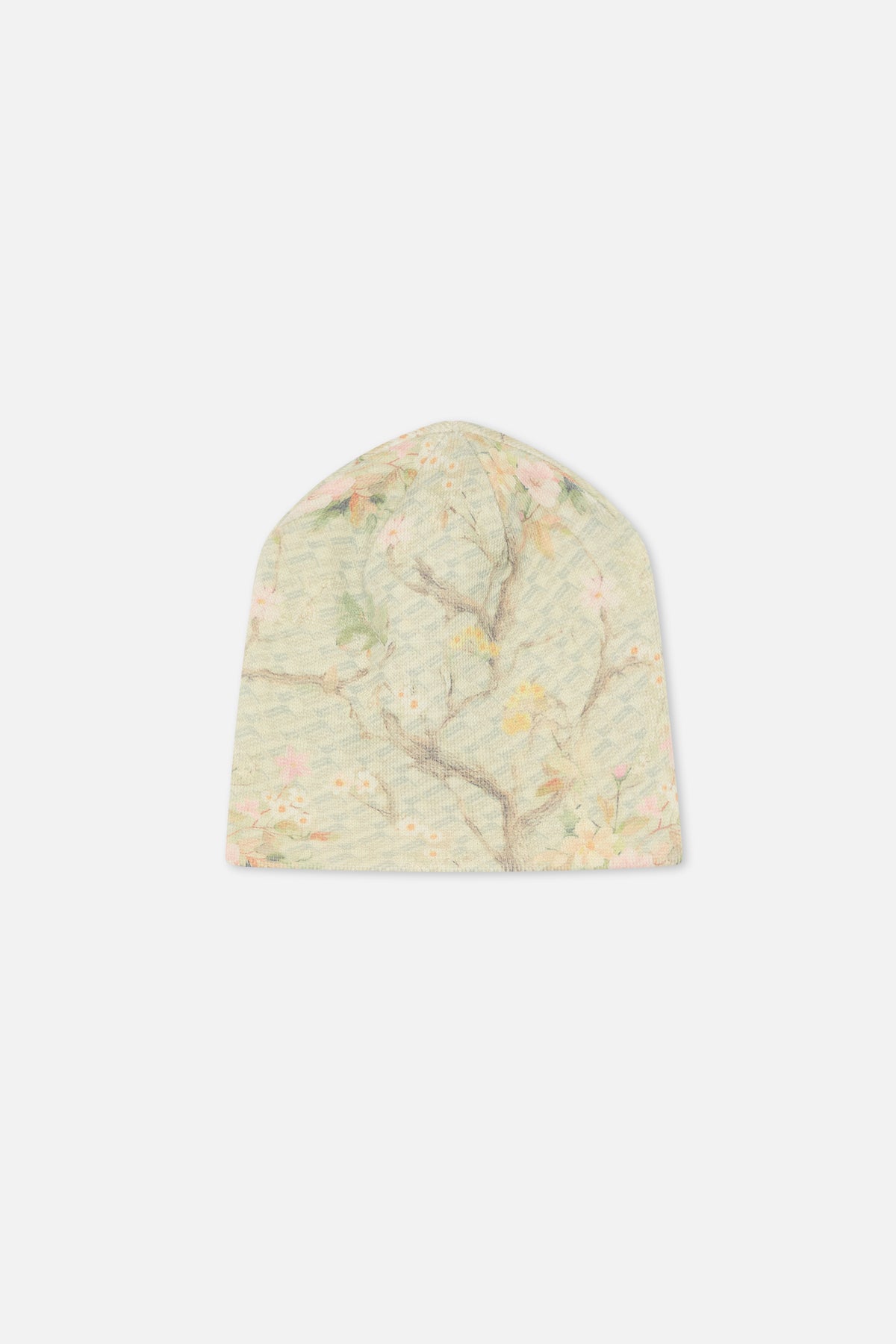 Czapka z prawdziwym kwiatem