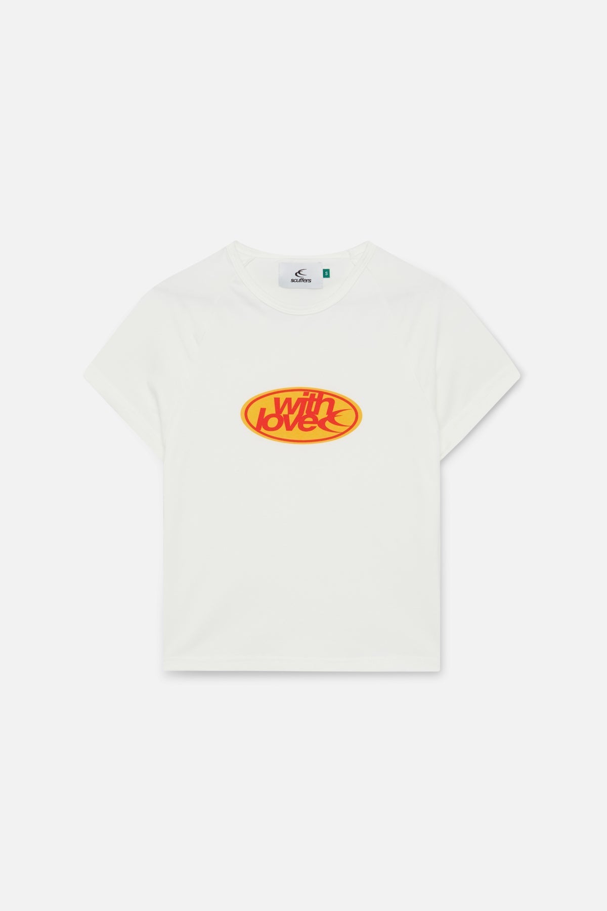 Nowy biały top Love