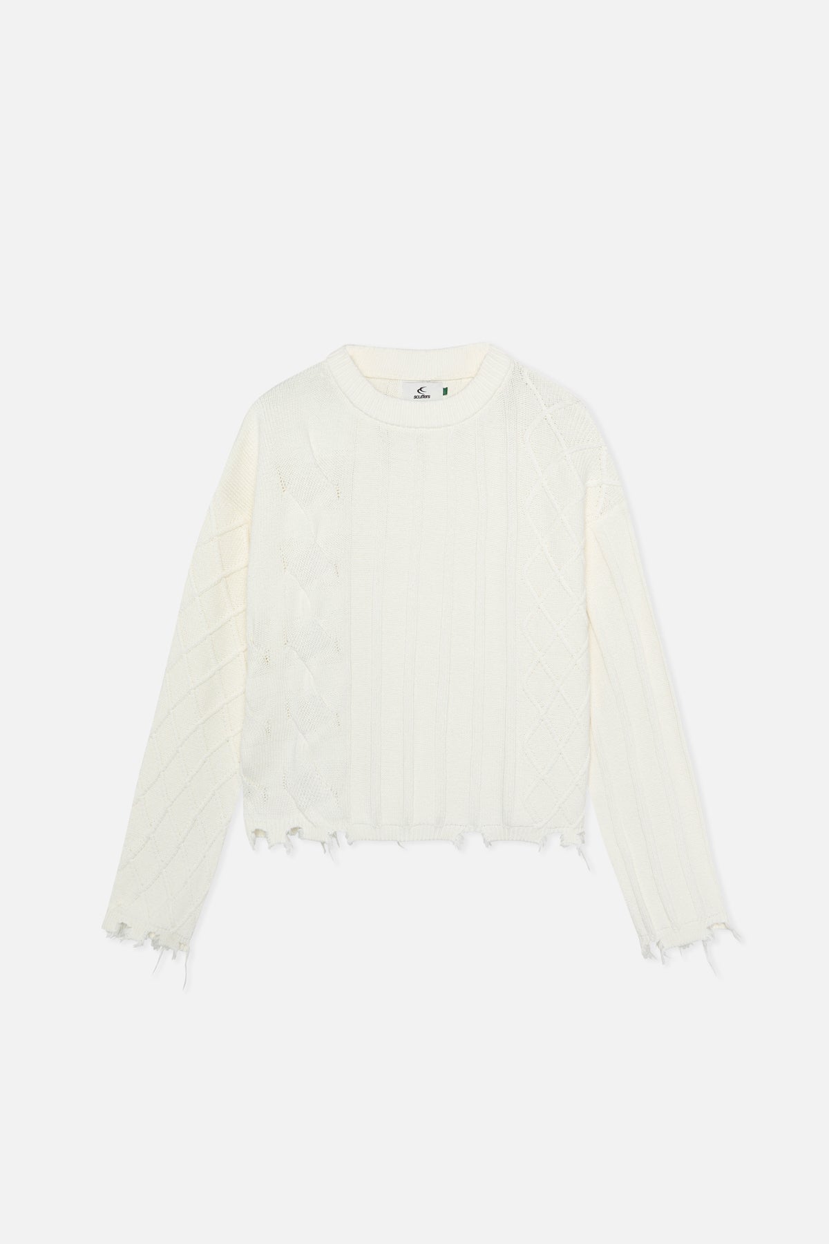 Oversize'owy biały trencz