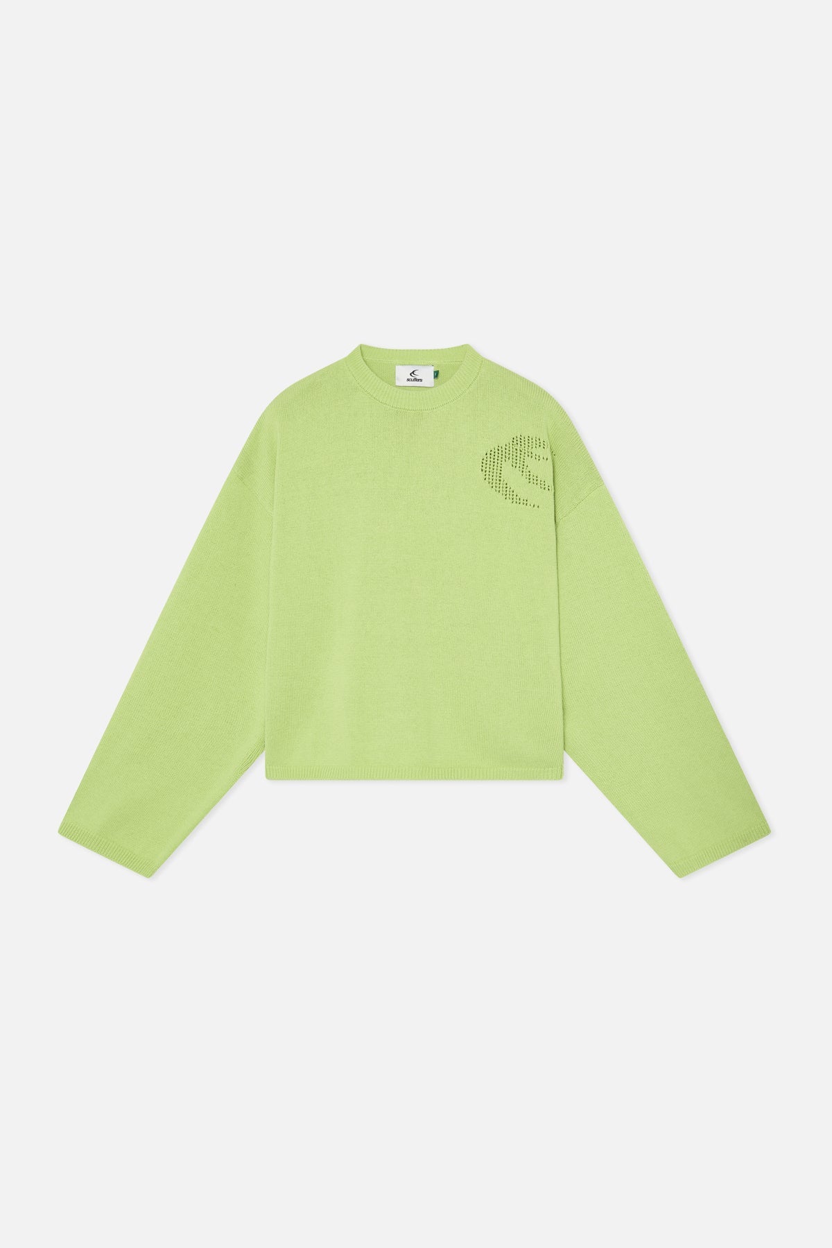 Nowiowy zielony sweter