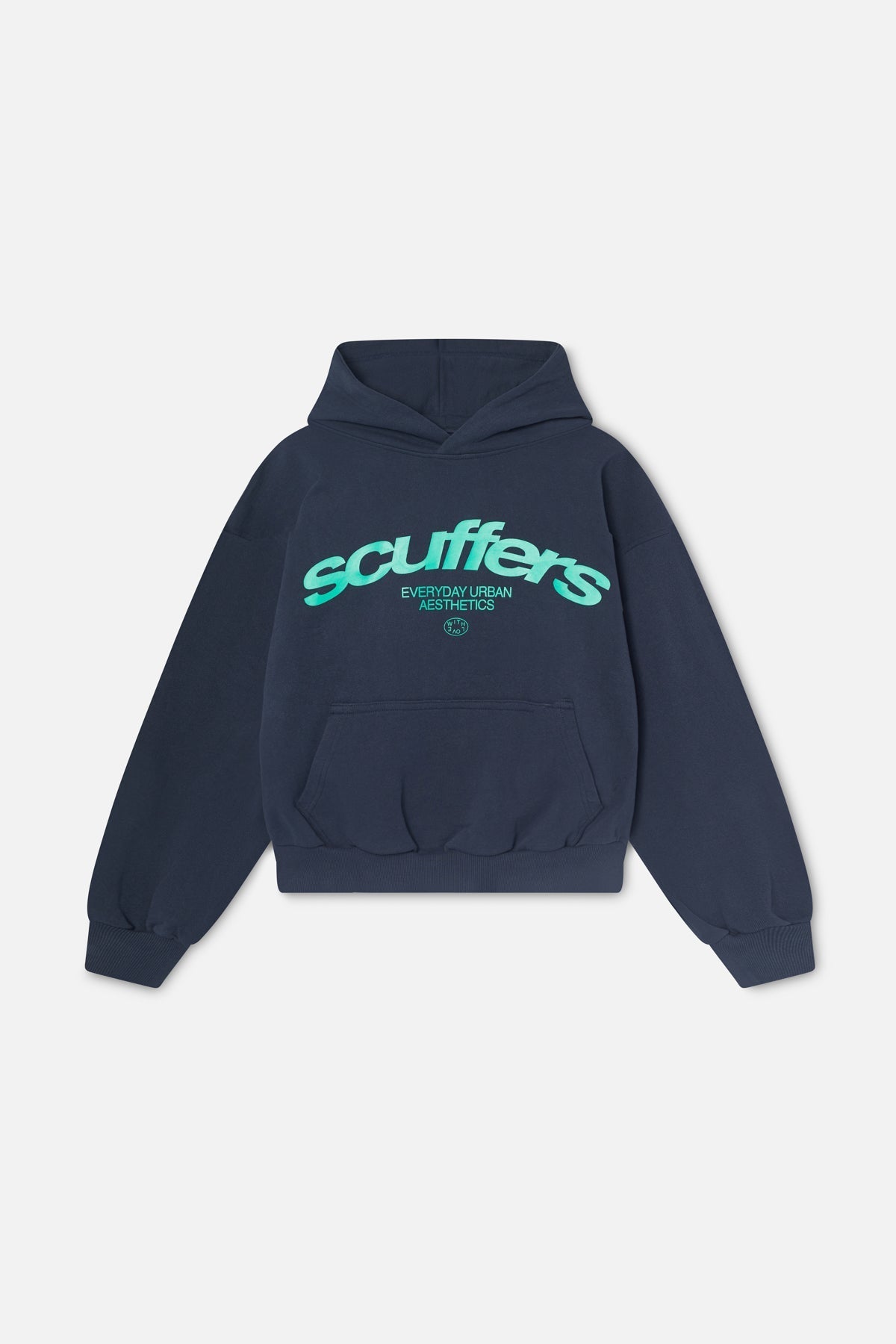 Kultowa ciemnoszara bluza z kapturem