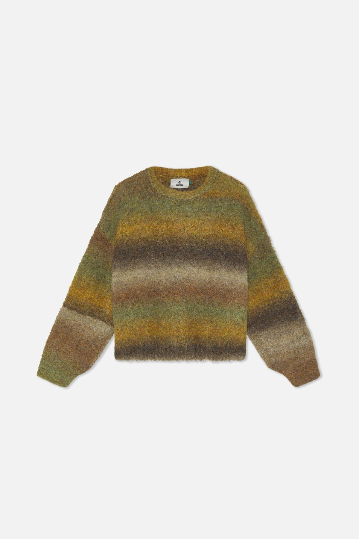 Specjalna zielona dzianina