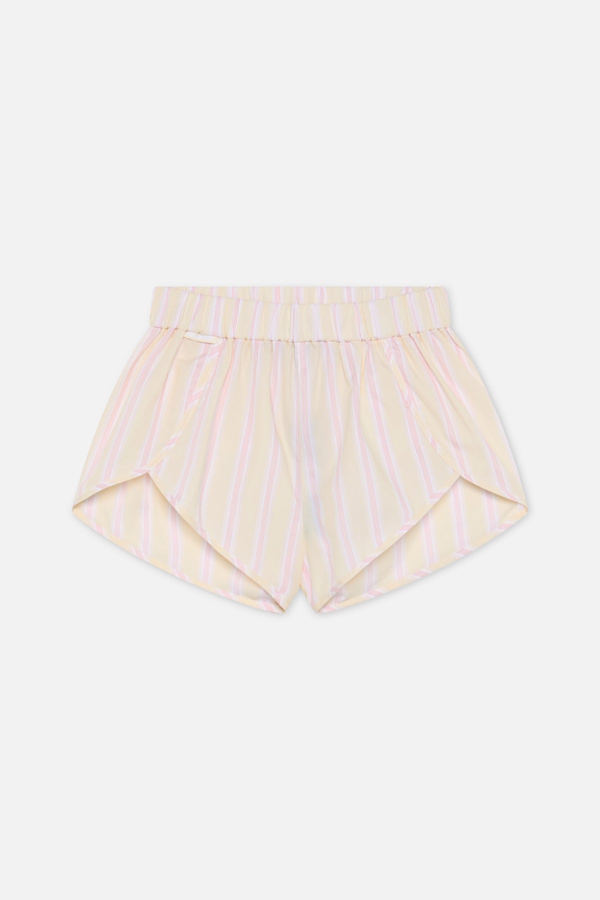 Słodkie żółte spodenki