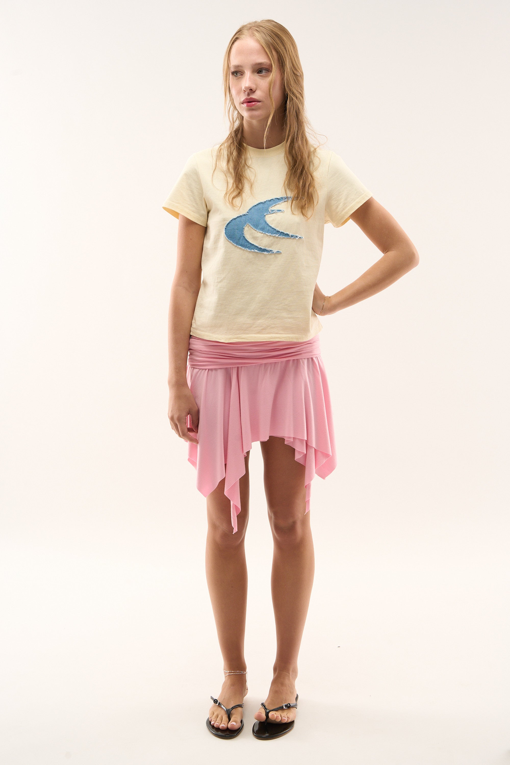 Fidżi Jasnożółty Top