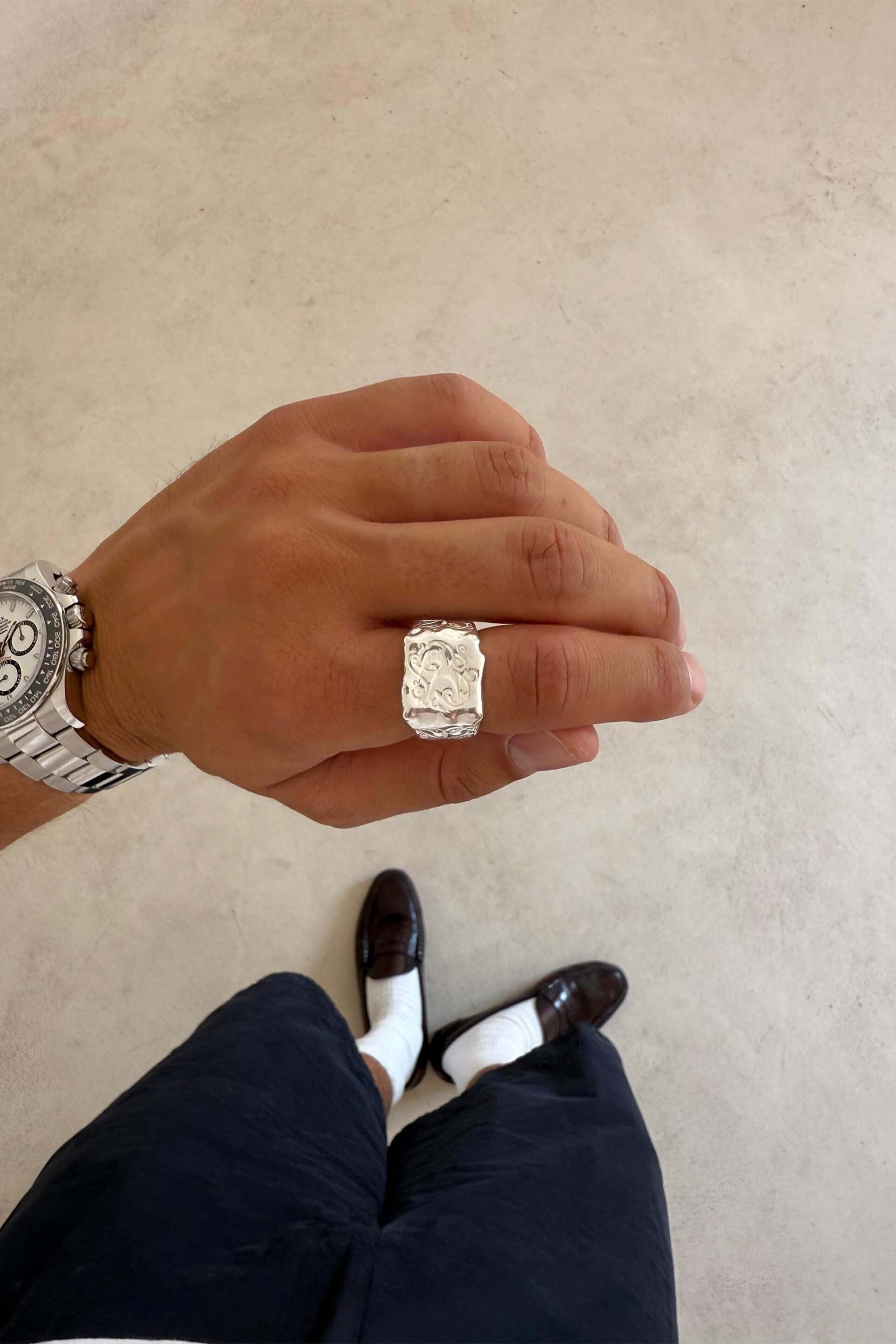 Pierścień heraldyczny AG