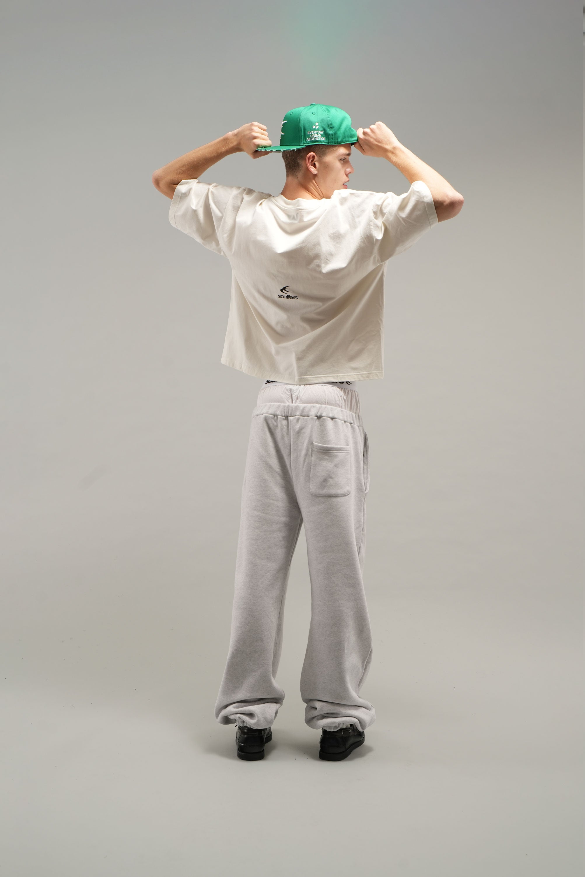 Czapka dopasowana SCFF w kolorze zielonym