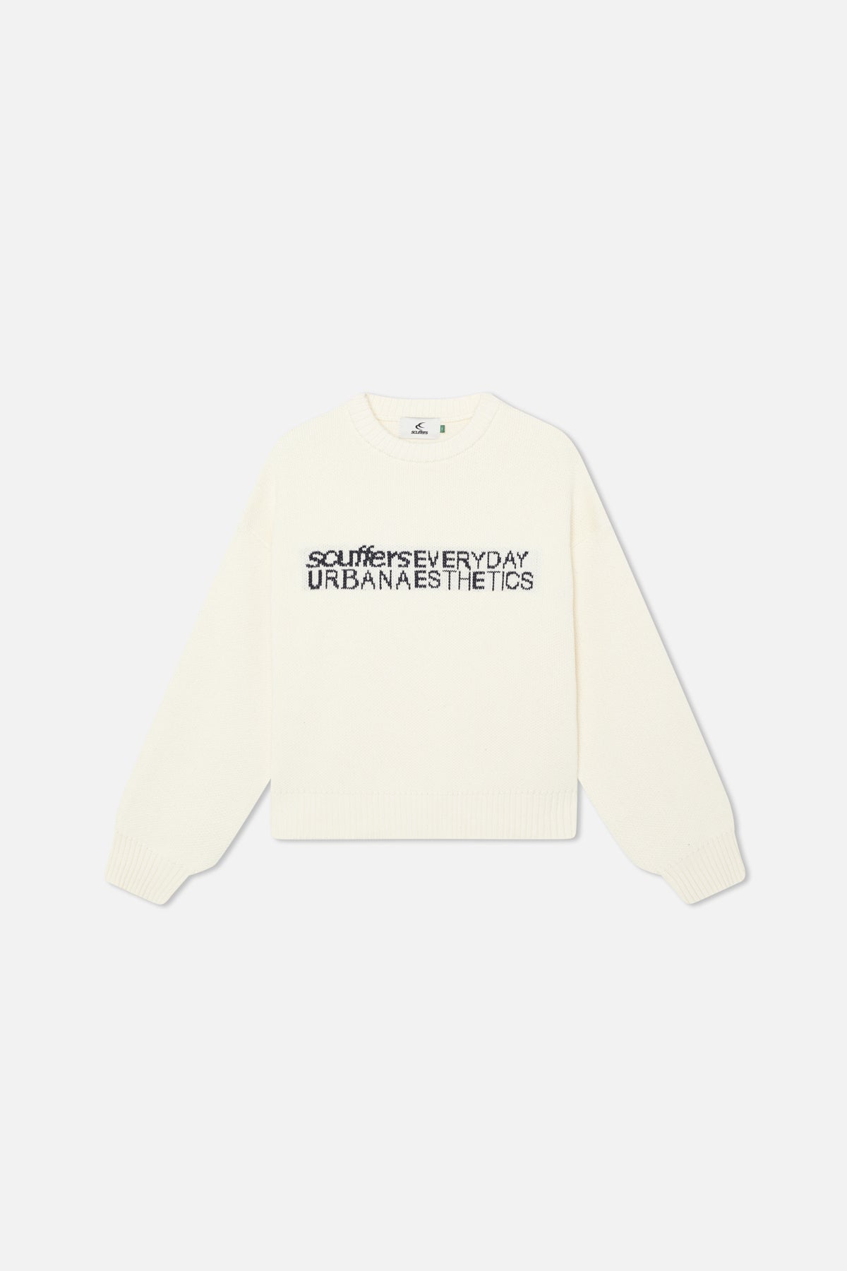 Niezbędny dzianinowy ecru